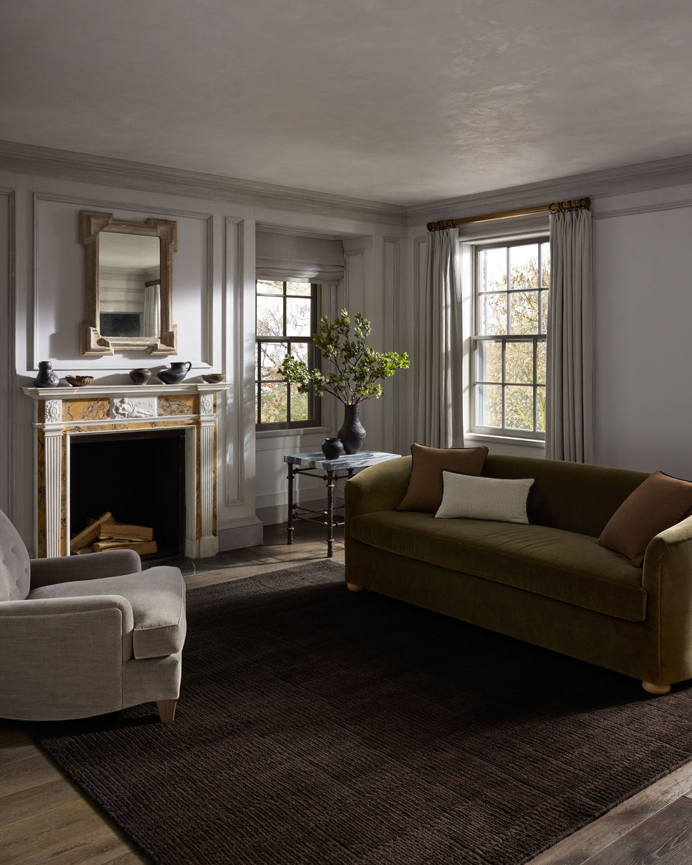 GRN-01 Greenwich Brown Tapis