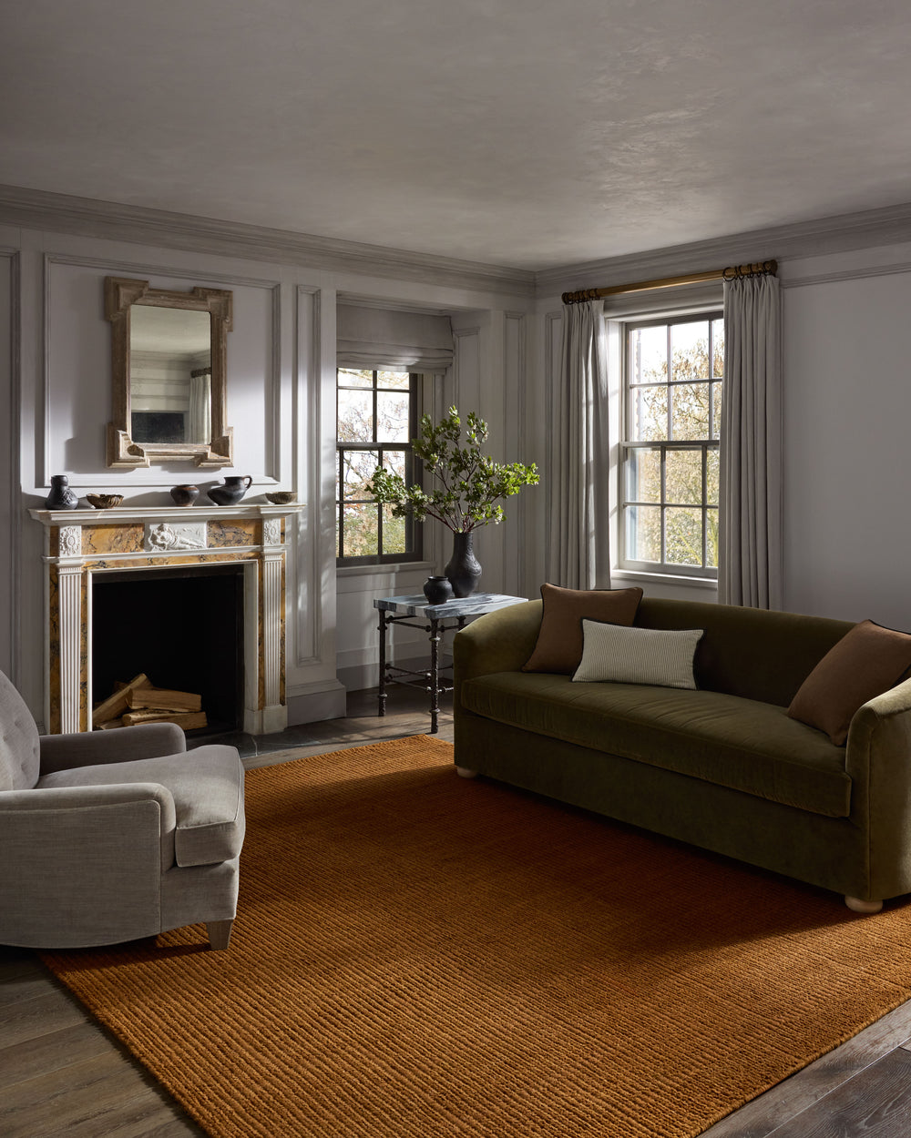 GRN-01 Greenwich Gold Rug