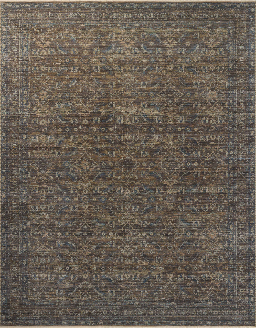 Her-14 Loloi Heritage Lagoon / Tobacco tapis