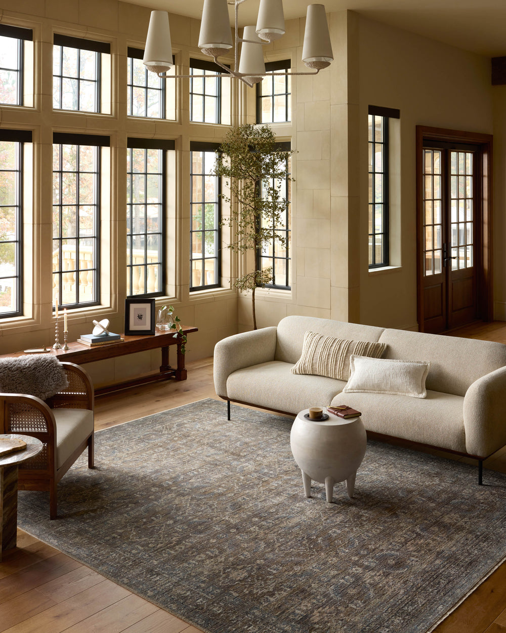 Heritage Lagoon / Tobacco Rug (HER-14)