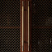 10mm Diamond Interwoven Grille In Antique Silver Lacquered on 3mm Plain Wire with Coarse Mesh