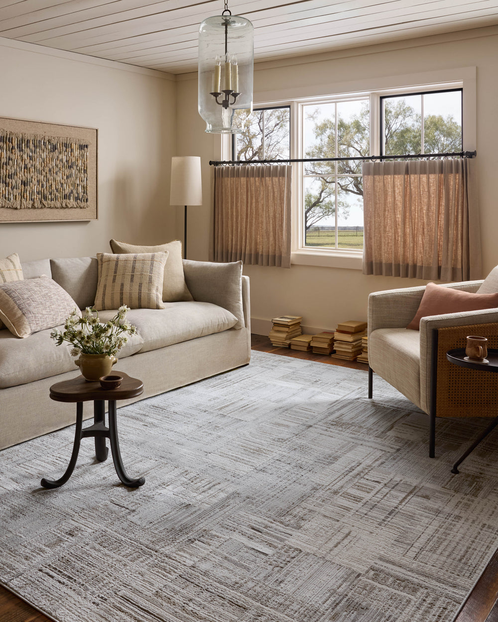 Hollis Pebble / Ivory Rug (HOL-02)