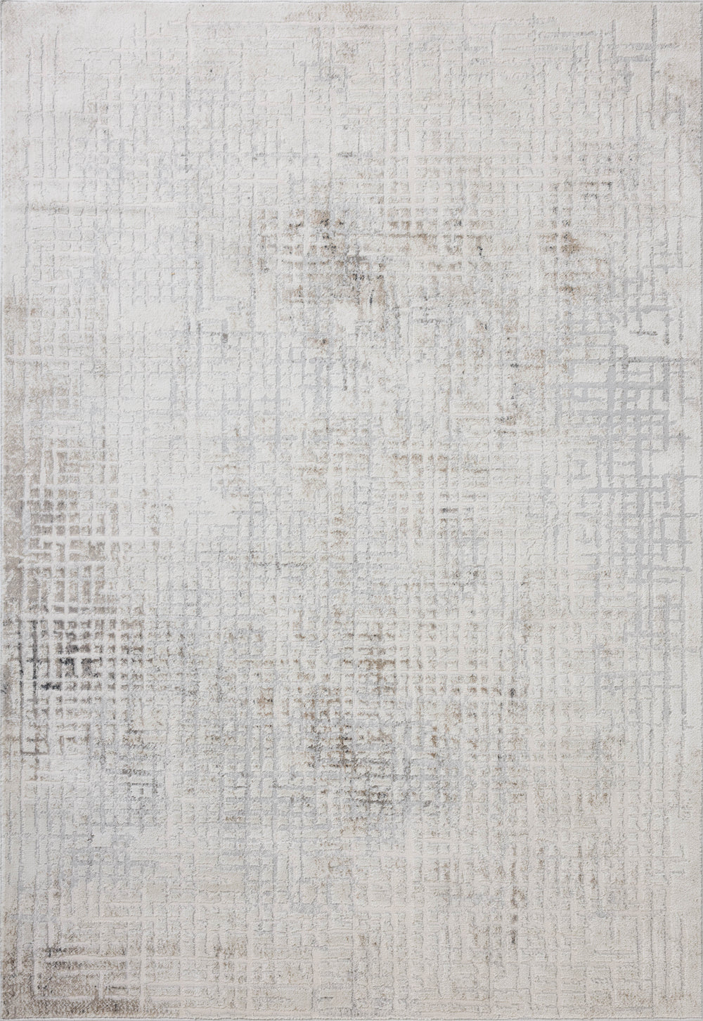 Hol-03 Hollis Ivory / Stone Rug