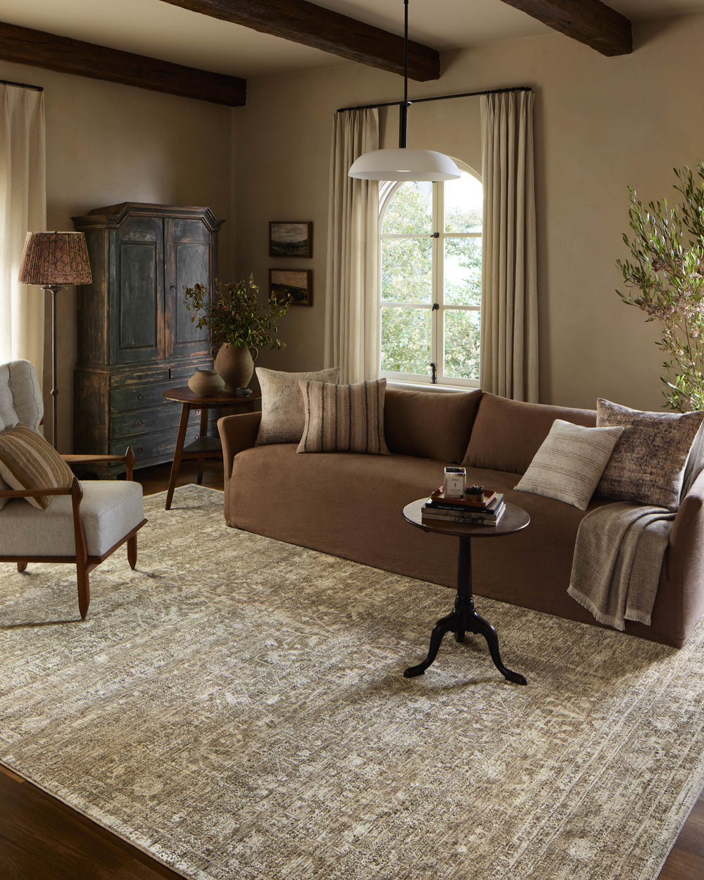Honora Khaki / Beige Rug (HON-01)