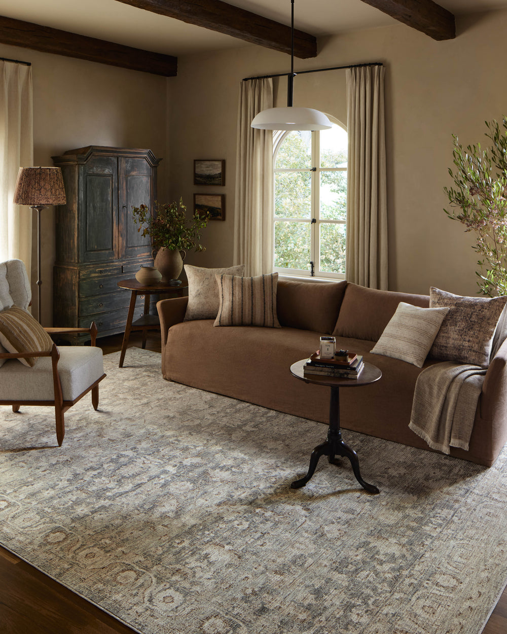 Honora Slate / Beige Rug (HON-02)