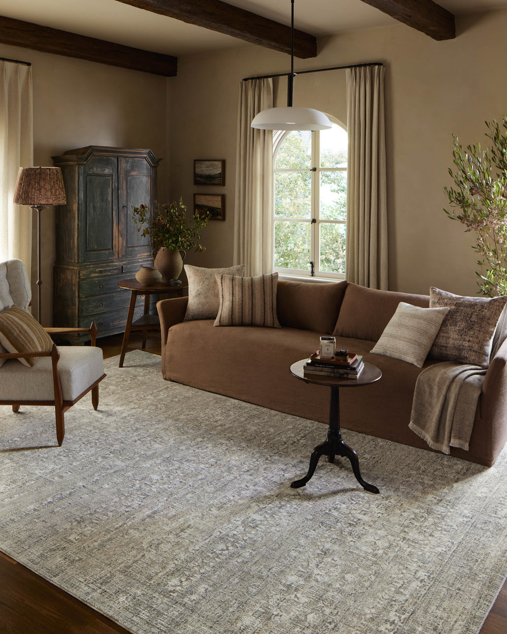 Honora Grey / Beige Rug (HON-04)
