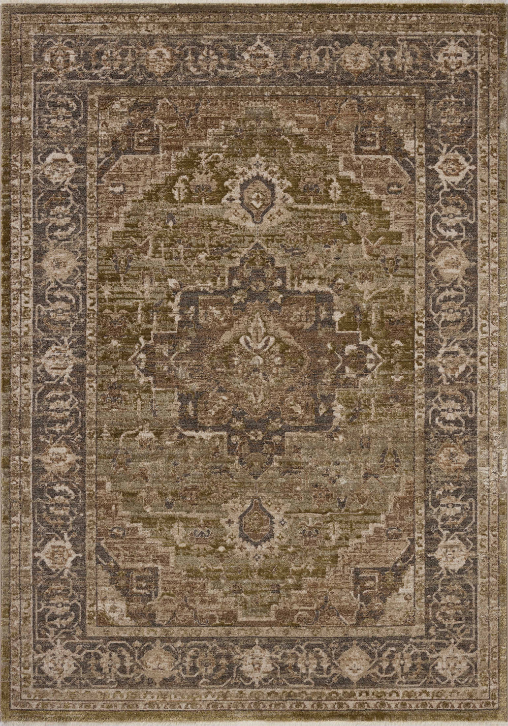 Haywood Moss / Charcoal Rug (HYD-03)