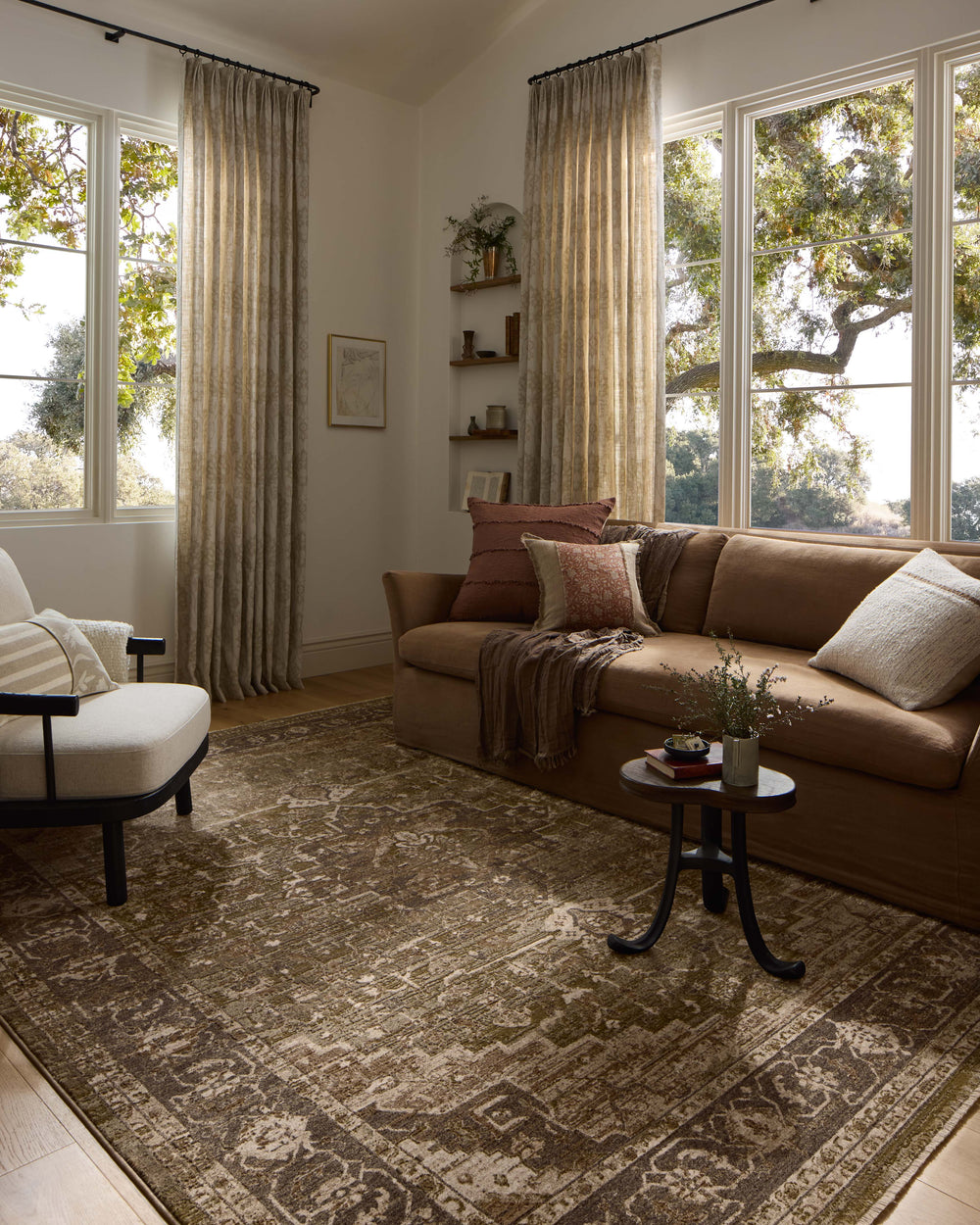 Haywood Moss / Charcoal Rug (HYD-03)