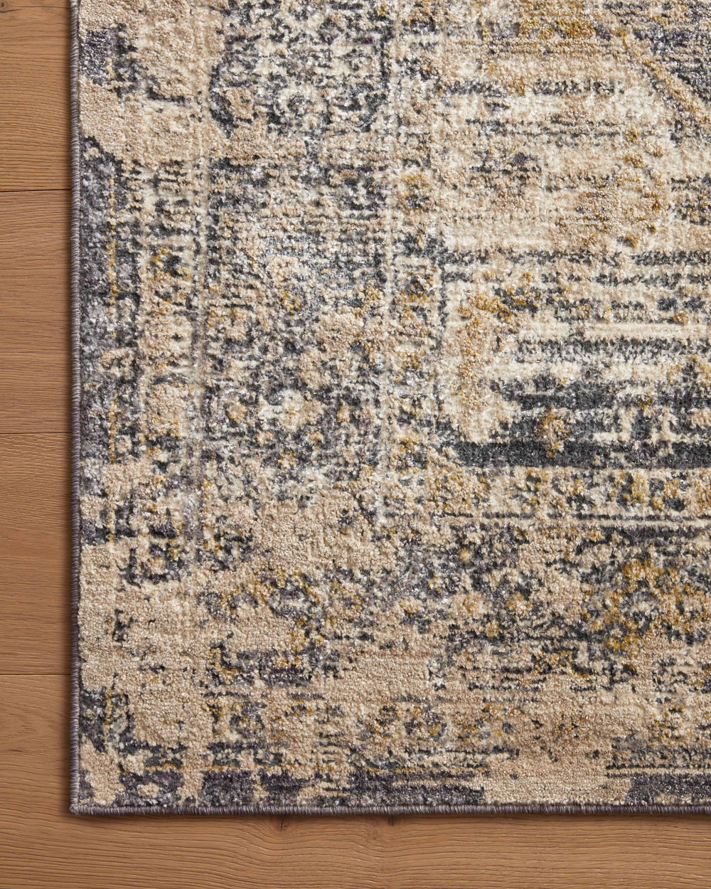 Indra Charcoal / Natural Rug (INA-03)