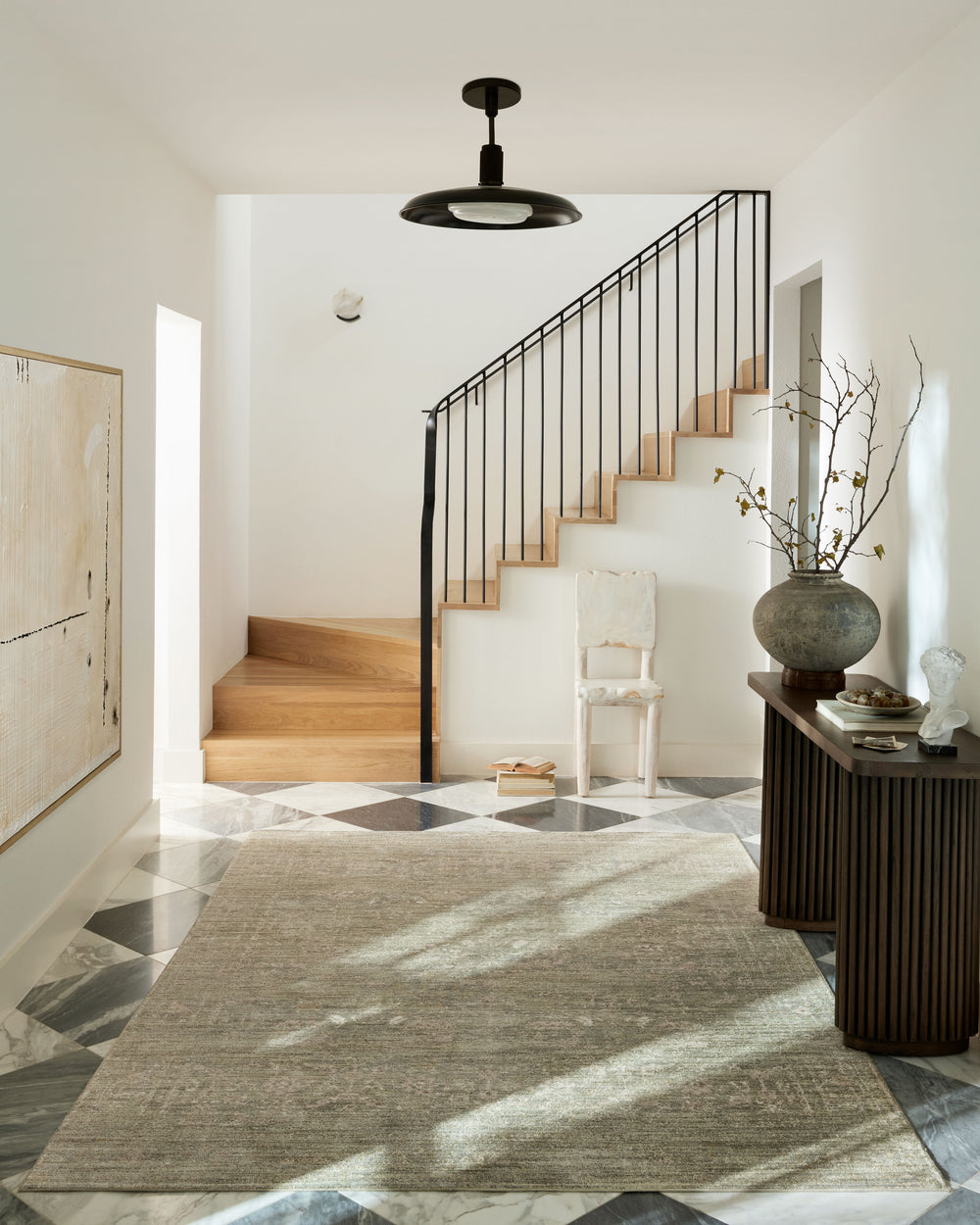 Indra Sage / Natural Rug (INA-06)