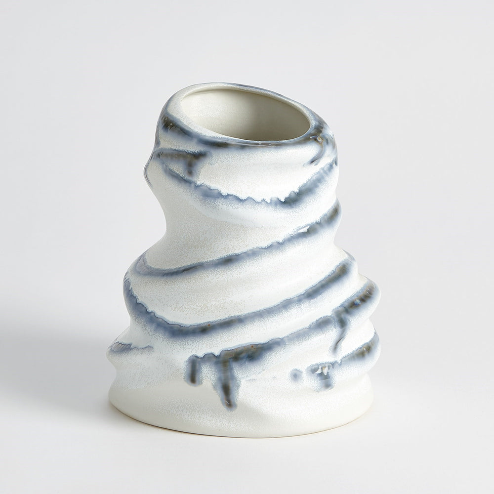 Faire fondre les vases indigo goutte