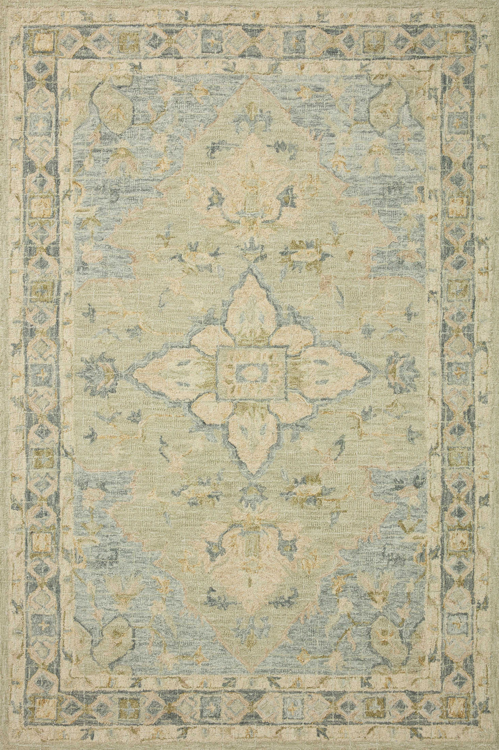 Julian Seafoam Green / Spa Rug (JI-07)