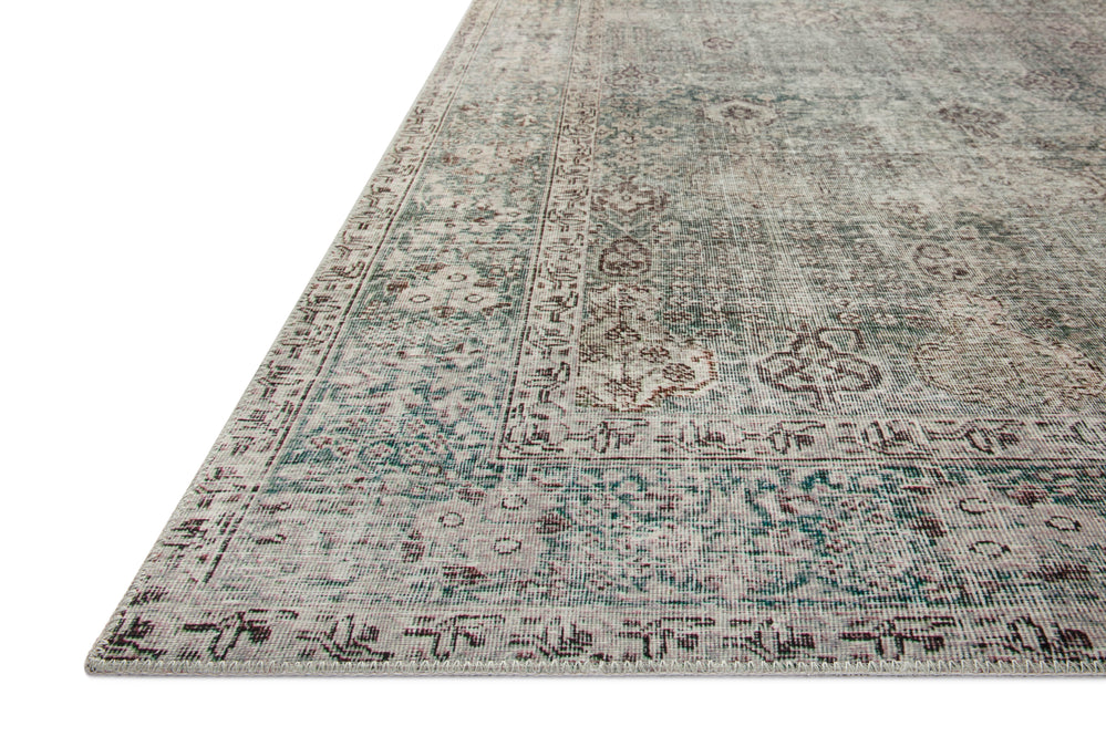 Juil-08 Loloi Jules Emerald / Antique Ivory Rug