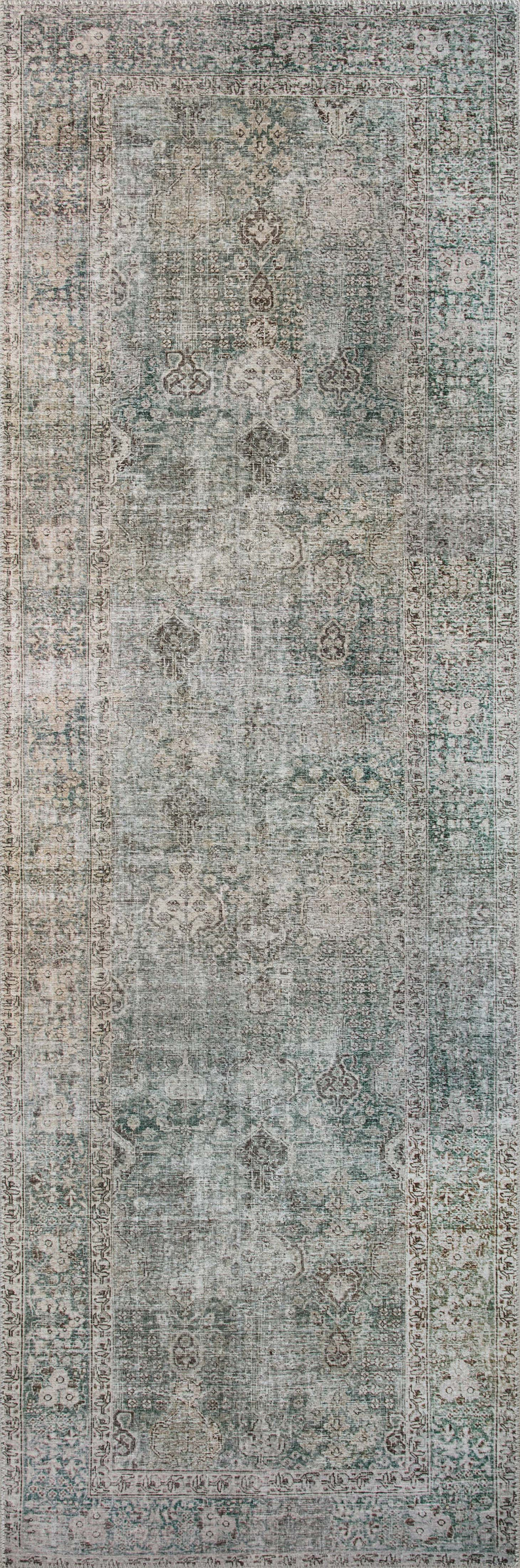 Juil-08 Loloi Jules Emerald / Antique Ivory Rug