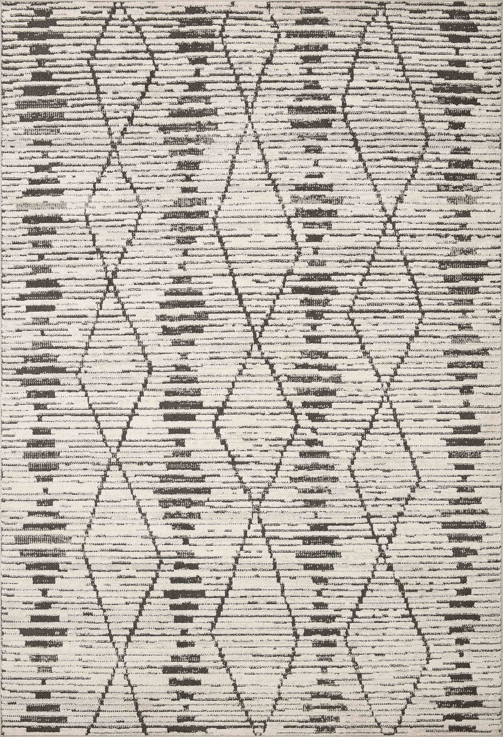 Kamala Charcoal / Dove Rug (KAM-02)