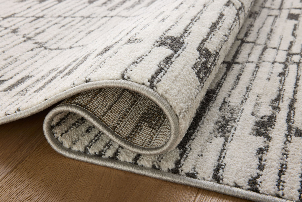 Kamala Charcoal / Dove Rug (KAM-02)