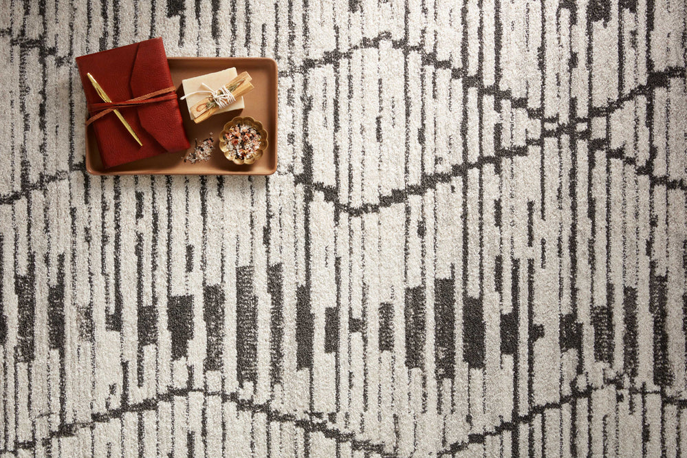 Kamala Charcoal / Dove Rug (KAM-02)
