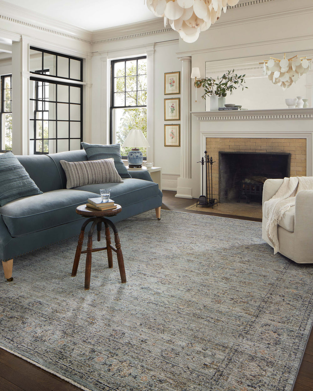Katherine Ocean / Gold Rug (KES-01)