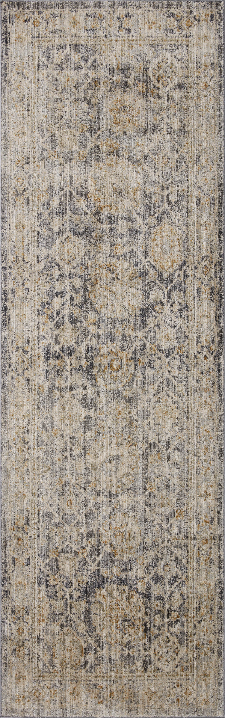 Katherine Charcoal / Gold Rug (KES-02)