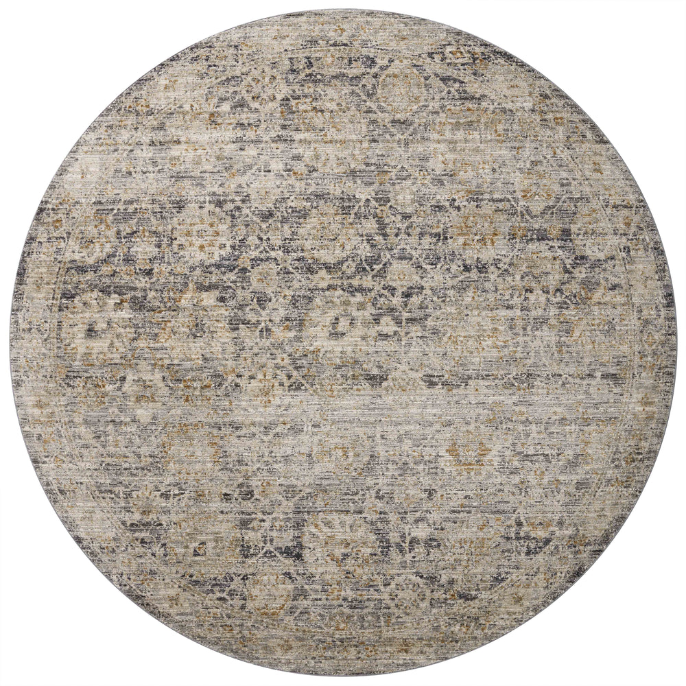Katherine Charcoal / Gold Rug (KES-02)
