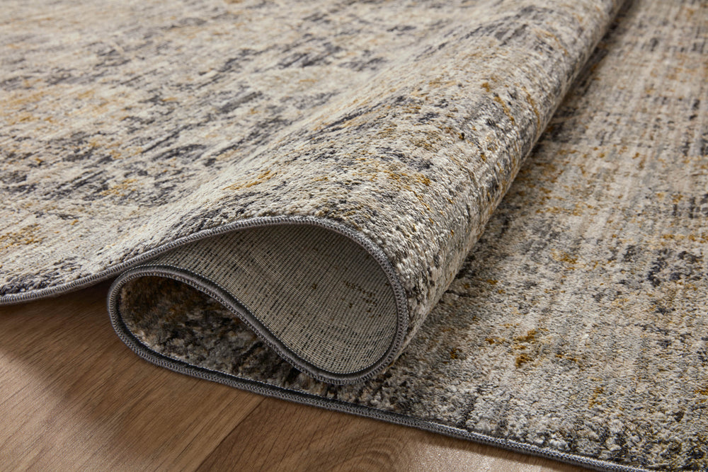 Katherine Charcoal / Gold Rug (KES-02)