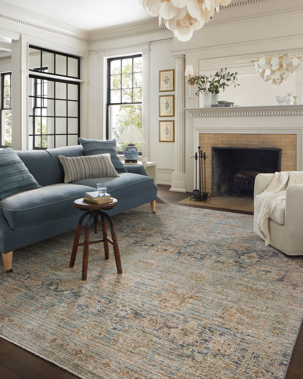 Katherine Ocean / Coral Rug (KES-02)