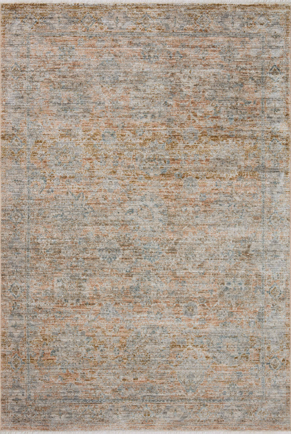 KES-02 Loloi Katherine Terracotta / Smoke Rug
