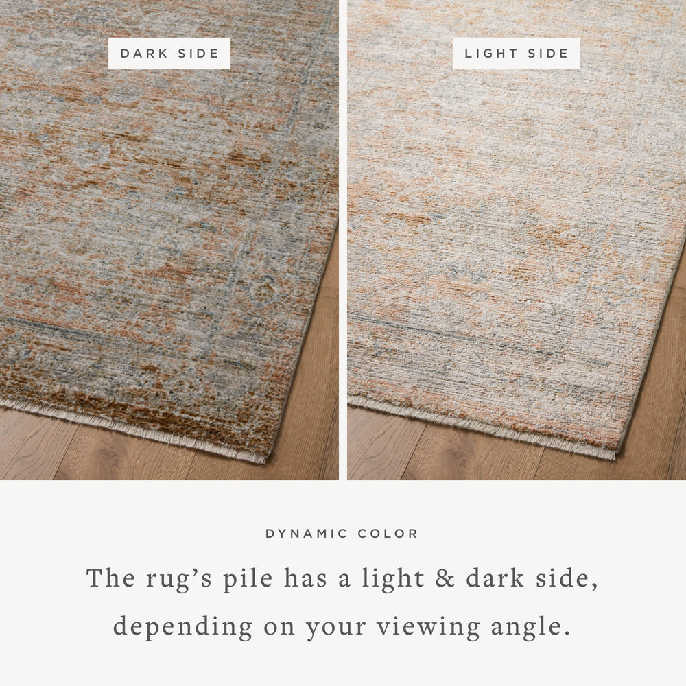 KES-02 Loloi Katherine Terracotta / Smoke Rug