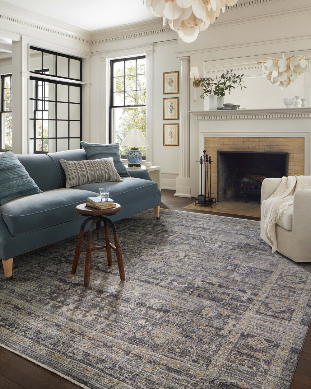 Katherine Midnight  / Tobacco Rug (KES-03)
