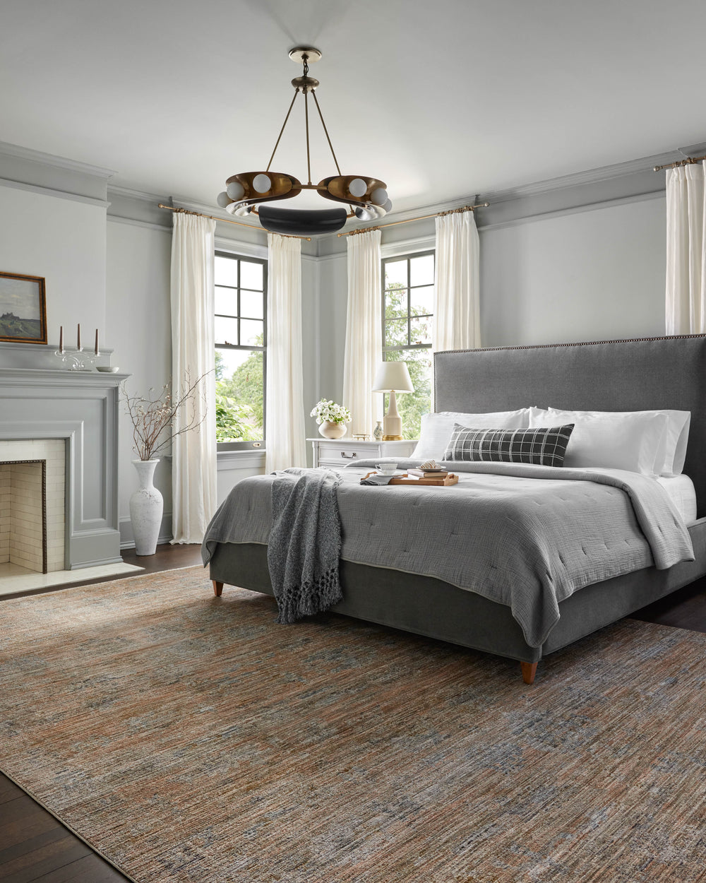 Katherine Copper / Steel Rug (KES-04)