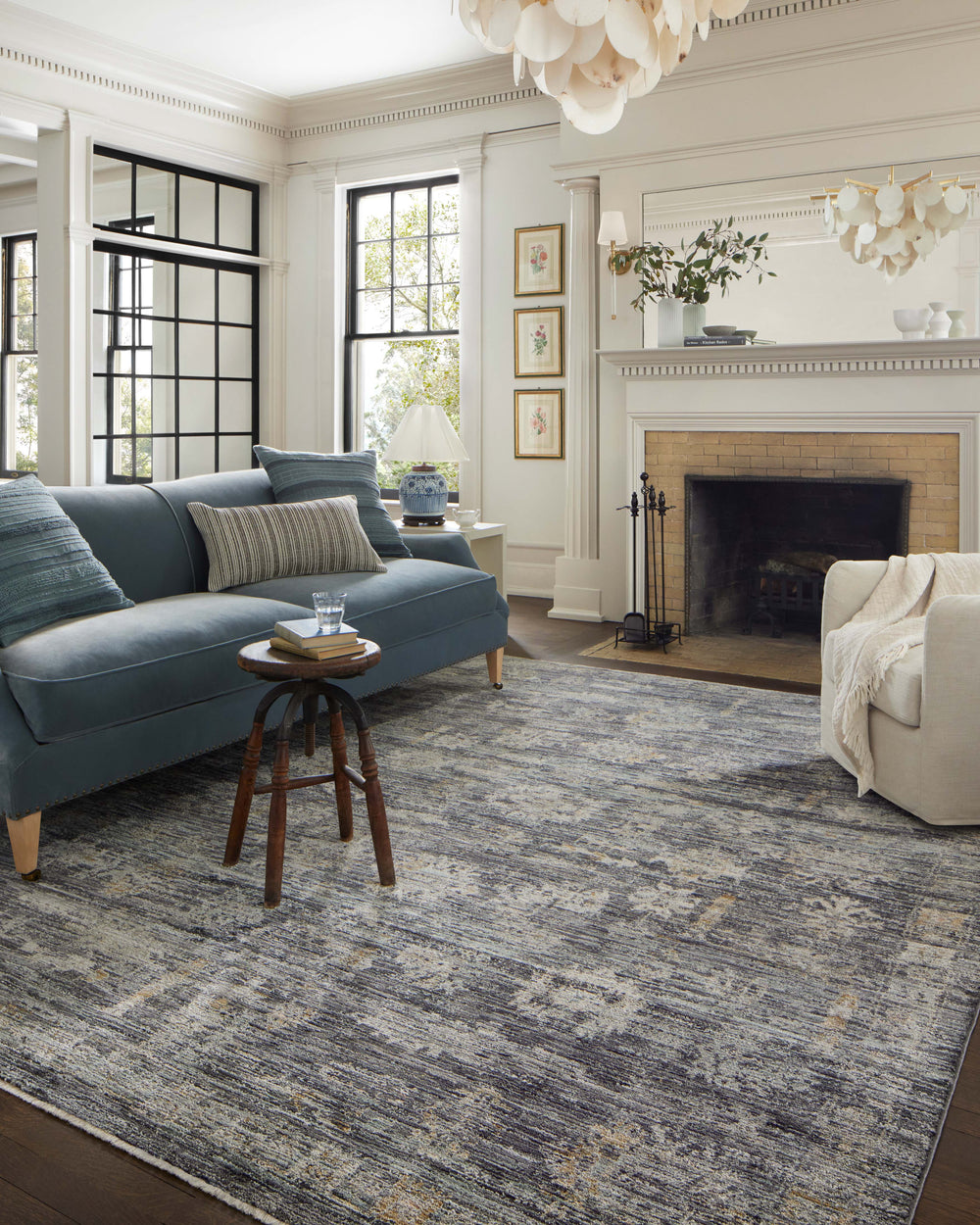 Katherine Ink / Jade Rug (KES-04)