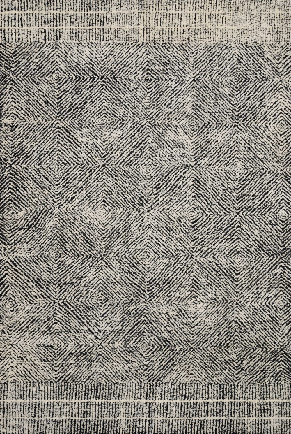 Kopa Black / Ivory Rug (KO-01)