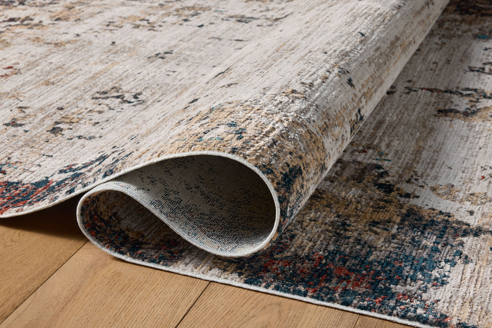 Lei-05 Leigh Ivory / Charcoal Tapis