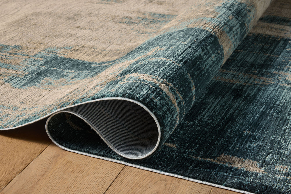 Leigh Slate / Denim Rug (LEI-08)
