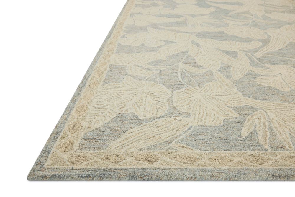 Tapis Lénore bleu/naturel (LNO-01)