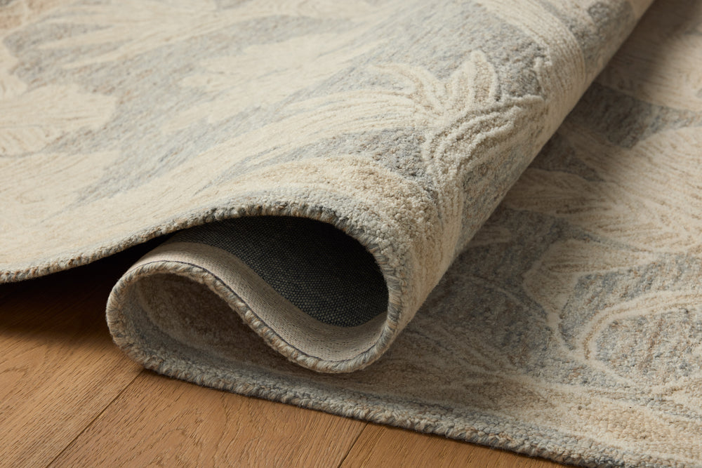 Tapis Lénore bleu/naturel (LNO-01)