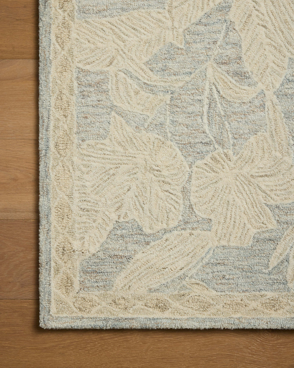 Tapis Lénore bleu/naturel (LNO-01)
