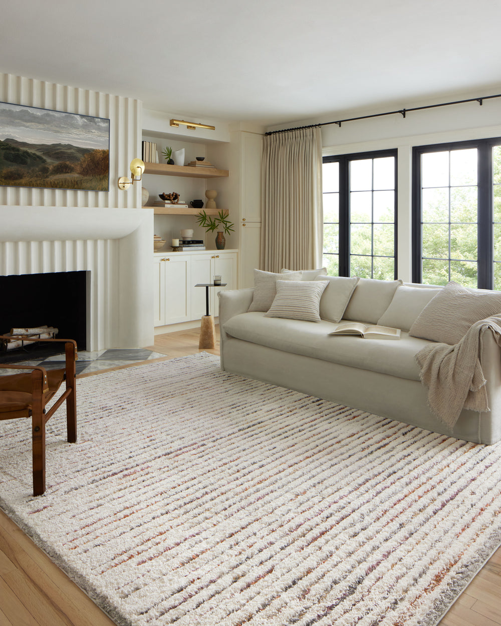 Levitt Shag Ivory / Multi Rug (LEV-01)