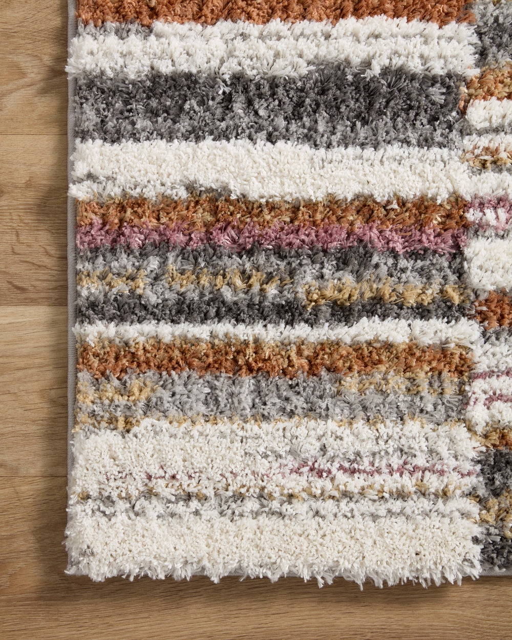Levitt Shag Ivory / Sunset Rug (LEV-03)