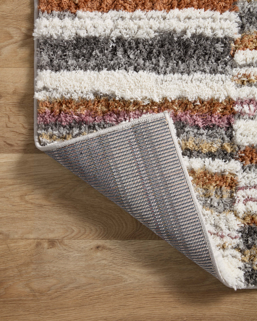 Levitt Shag Ivory / Sunset Rug (LEV-03)