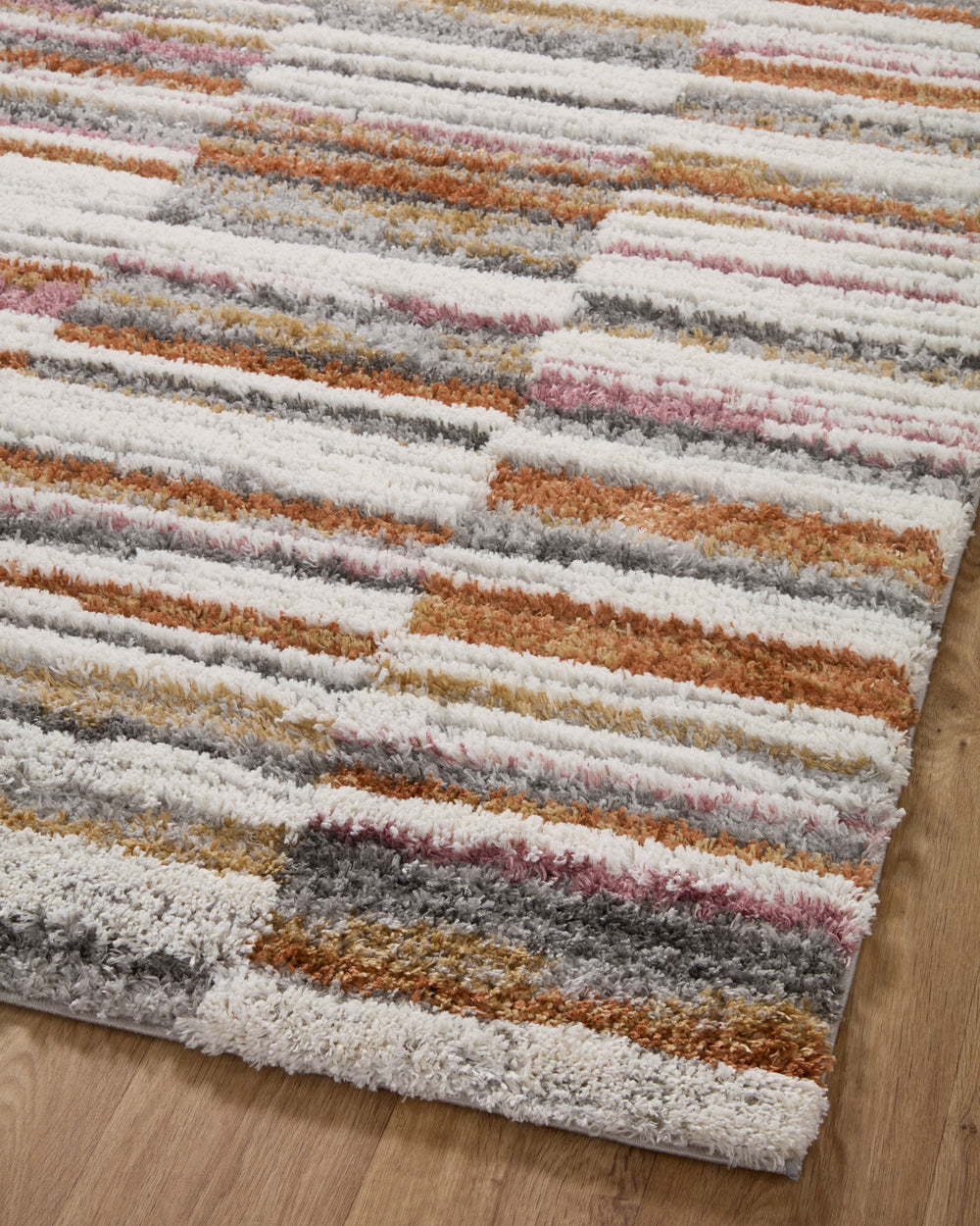Levitt Shag Ivory / Sunset Rug (LEV-03)