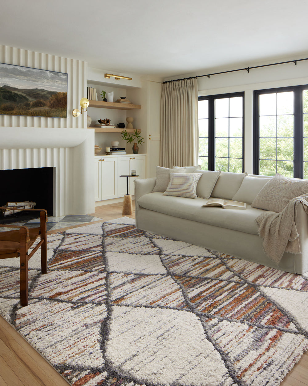 Levitt Shag Ivory / Fiesta Rug (LEV-05)