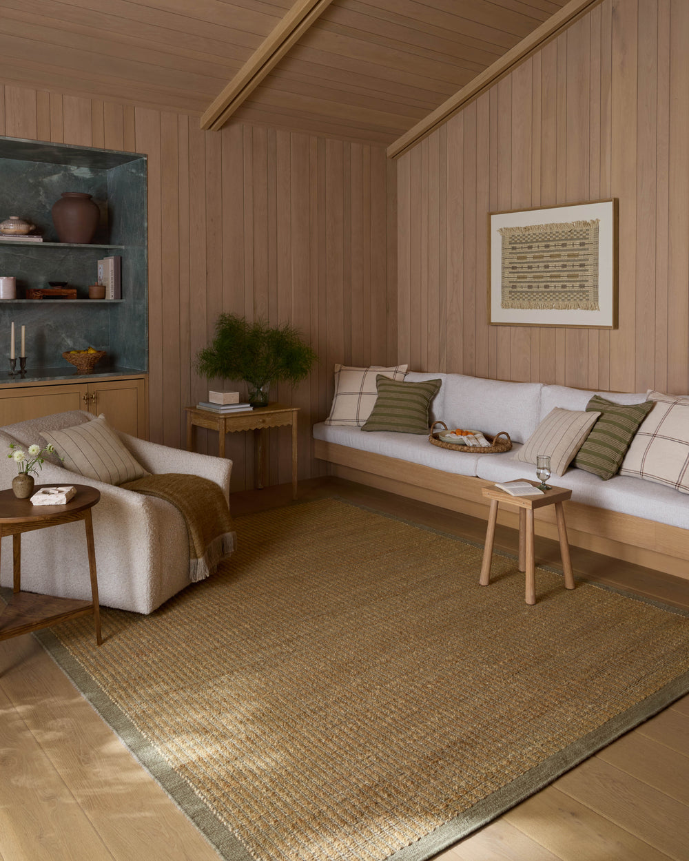 Lilah Natural / Grey Rug (LIH-01)