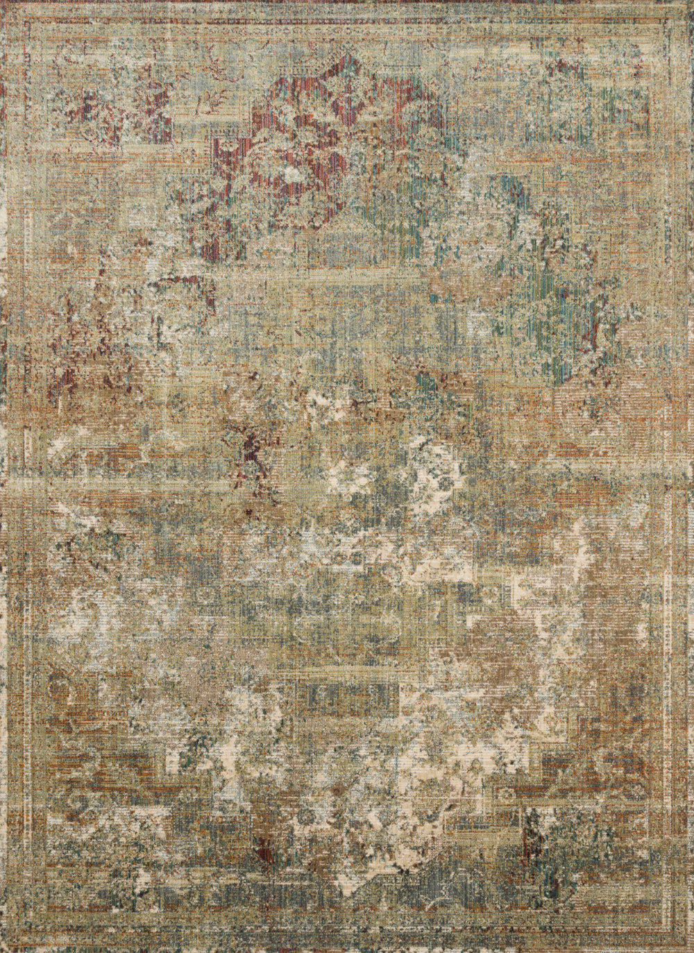 LIN-06 Loloi Linnea Multi / Ivory Rug