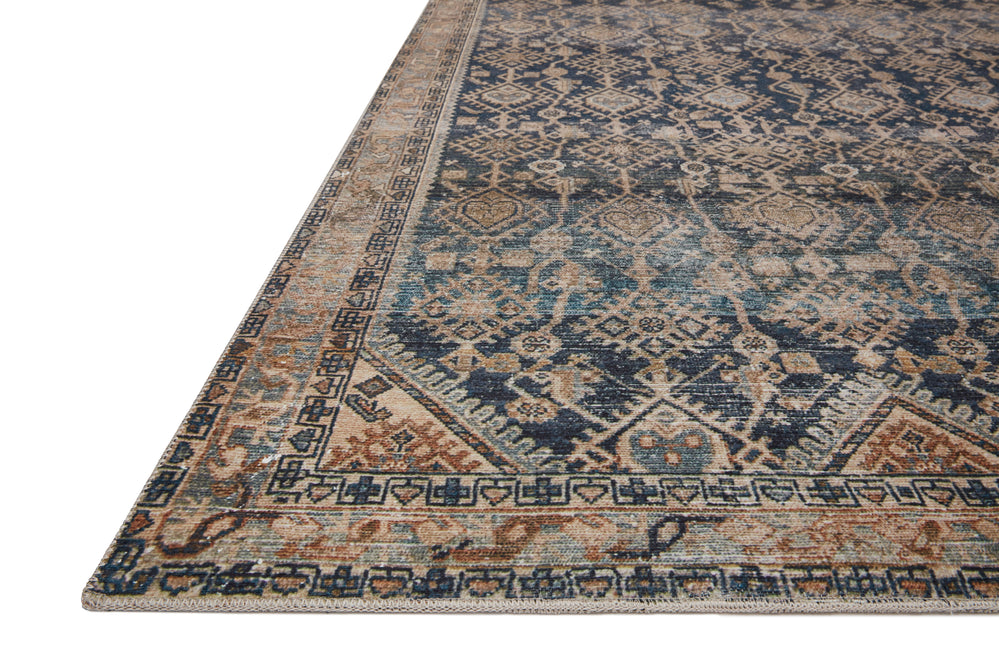 LEA-01 Loloi Lenna Indigo / Natural Rug