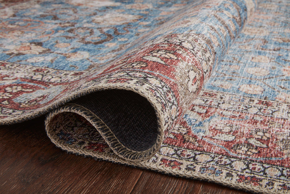 Loren Blue / Brick Rug (LQ-01)