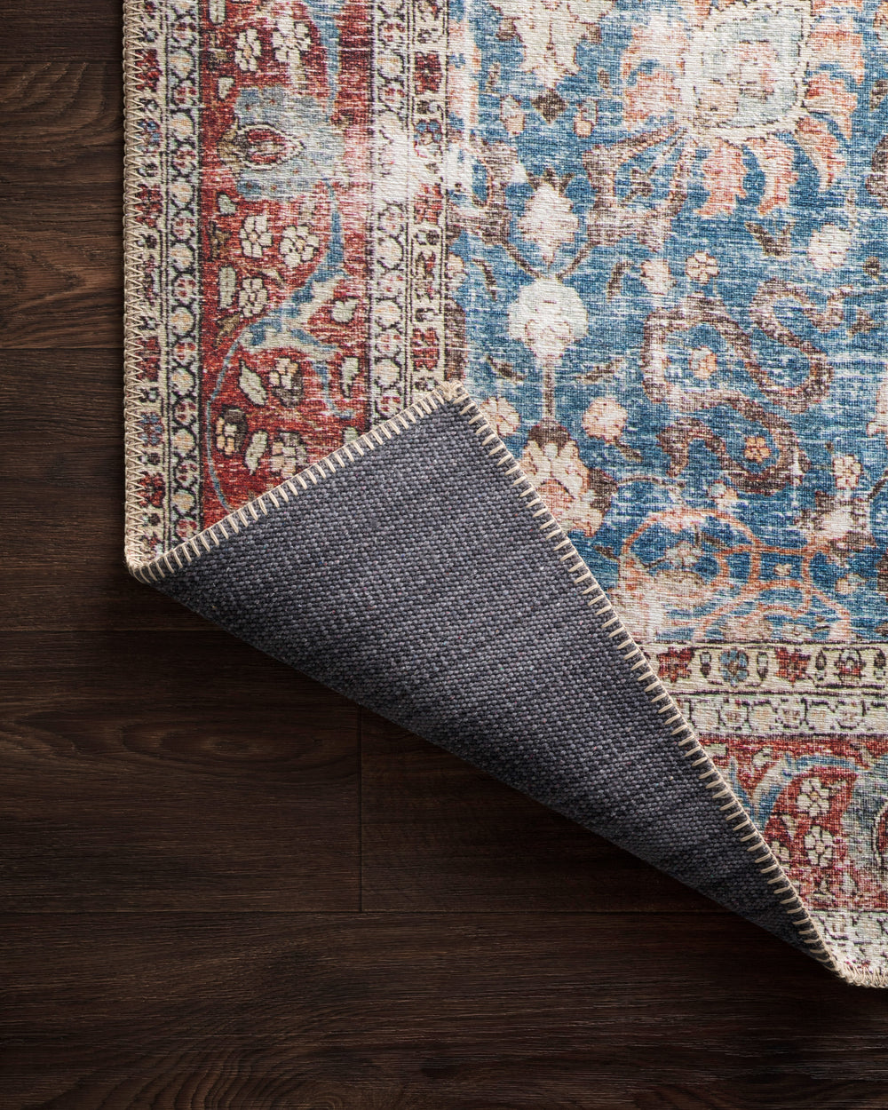 Loren Blue / Brick Rug (LQ-01)