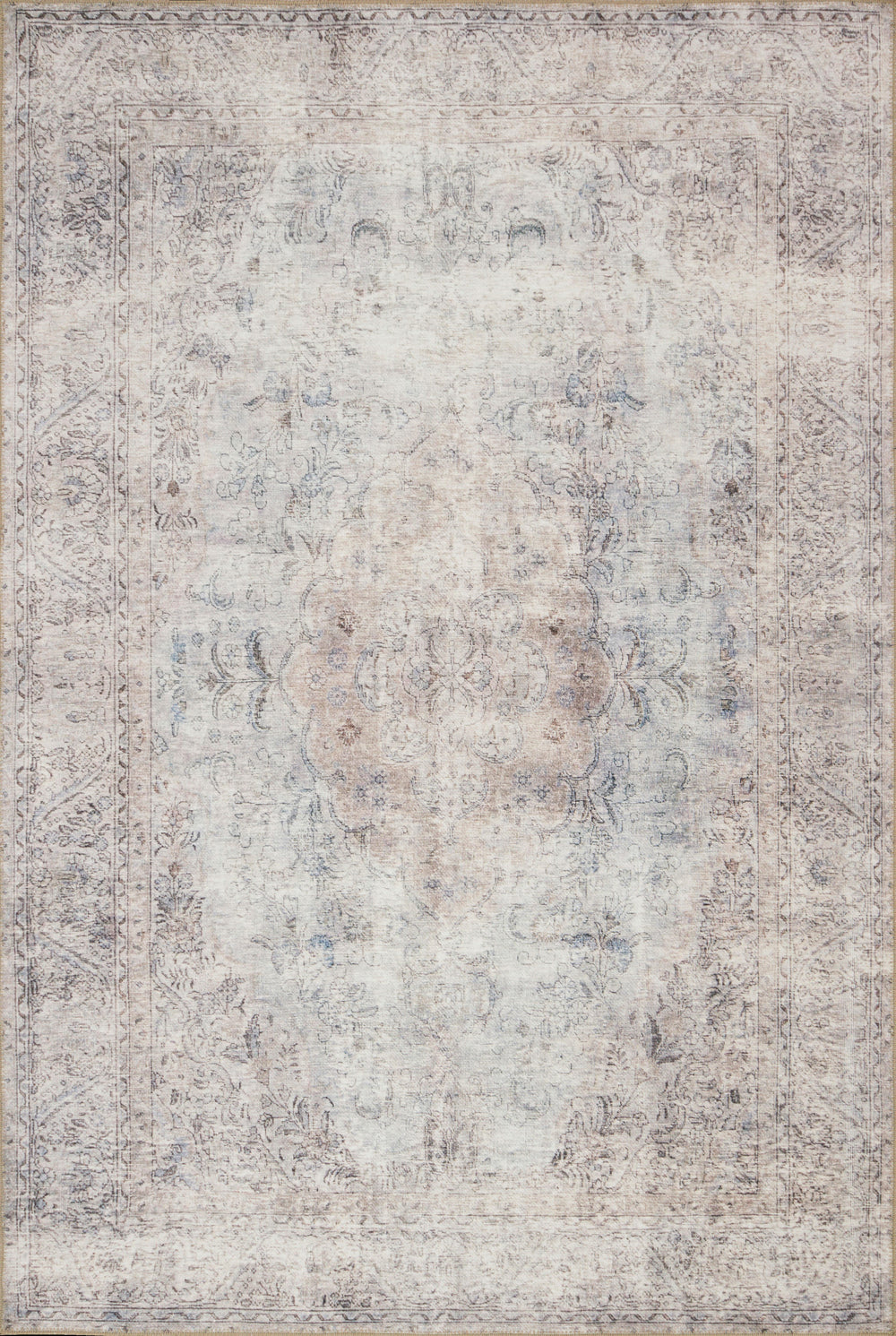 Loren Silver / Slate Rug (LQ-04)