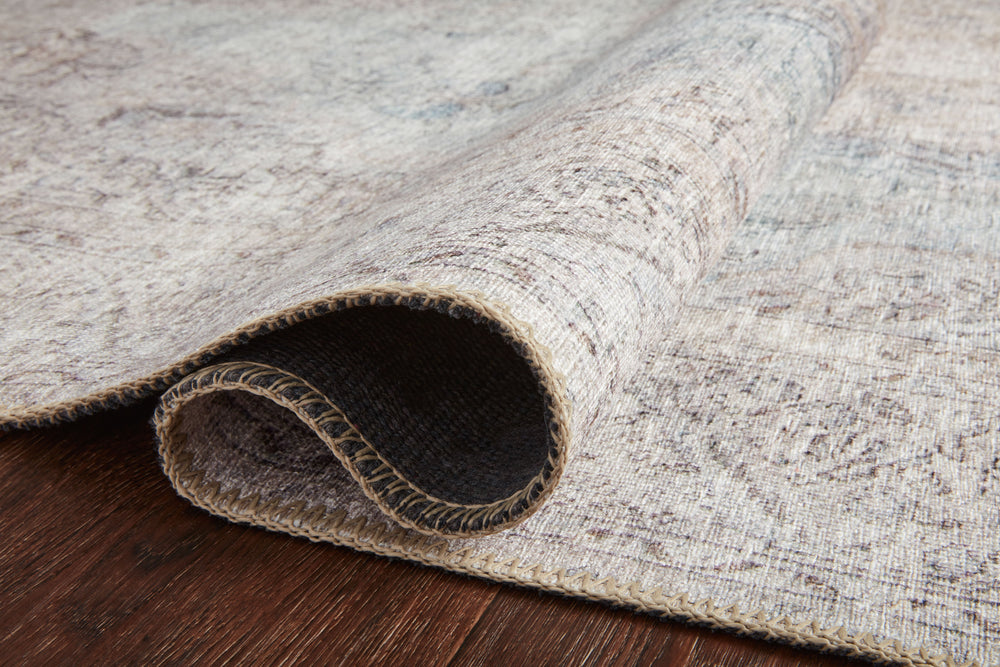 Loren Silver / Slate Rug (LQ-04)