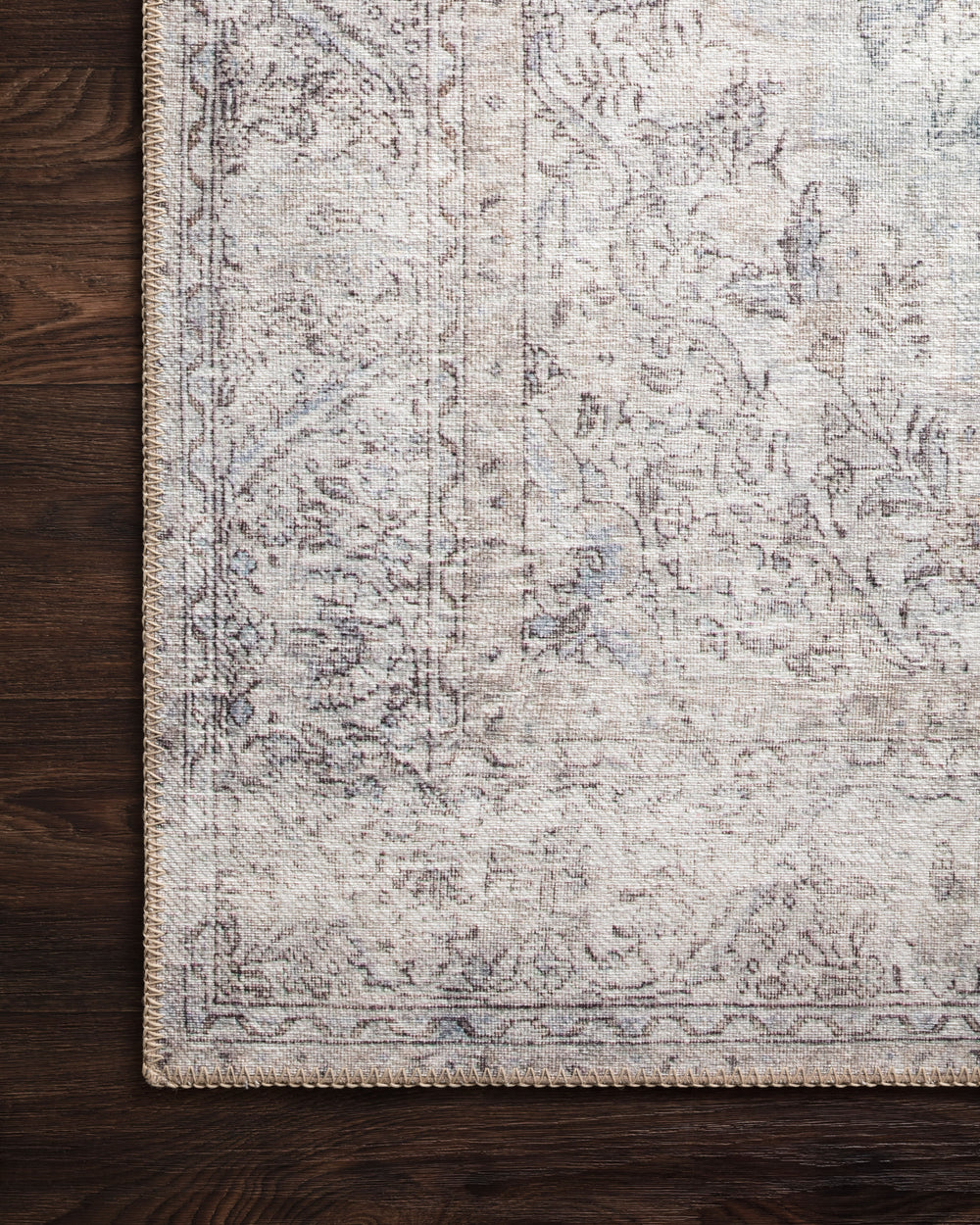 Loren Silver / Slate Rug (LQ-04)